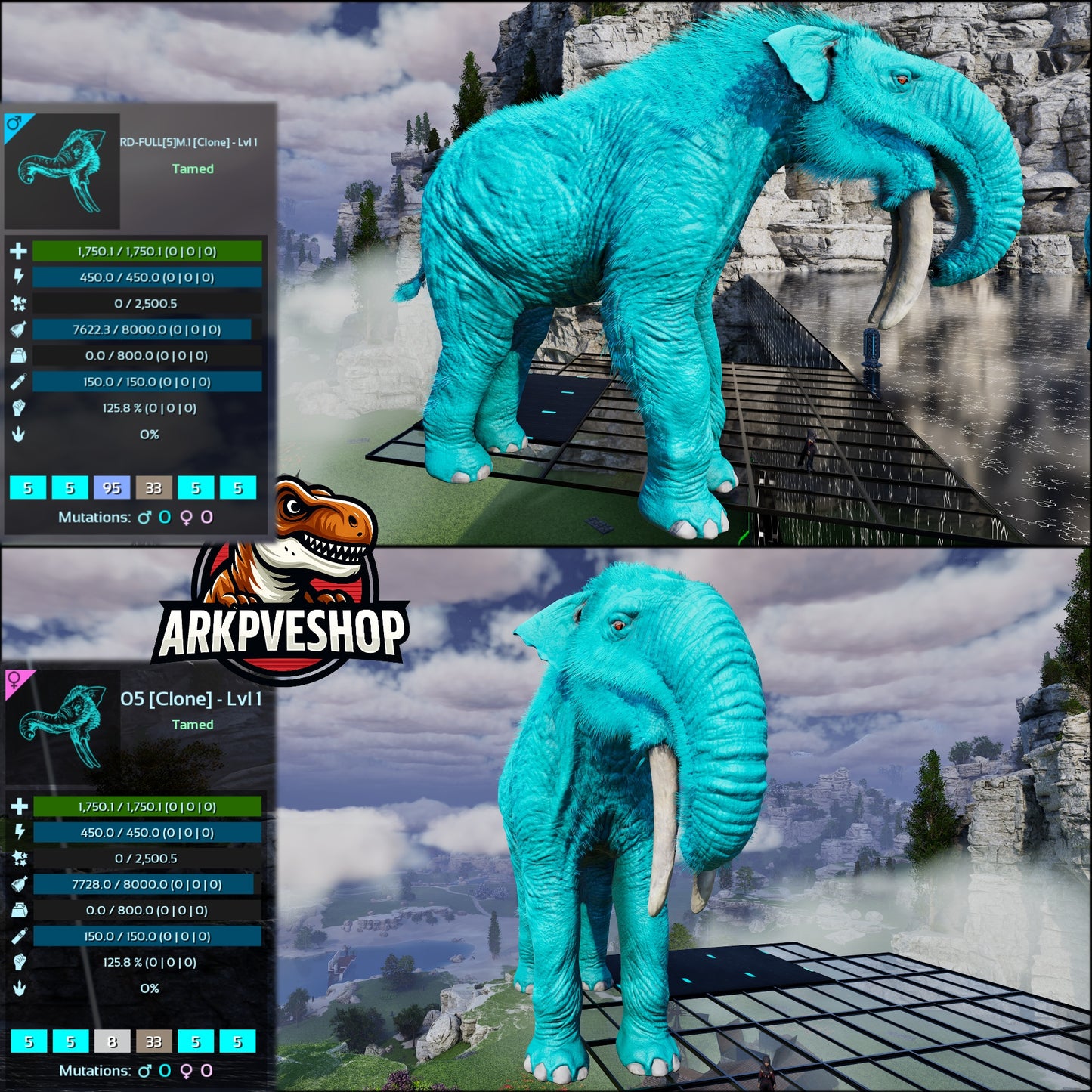 Deinotherium Lvl 1 Clone