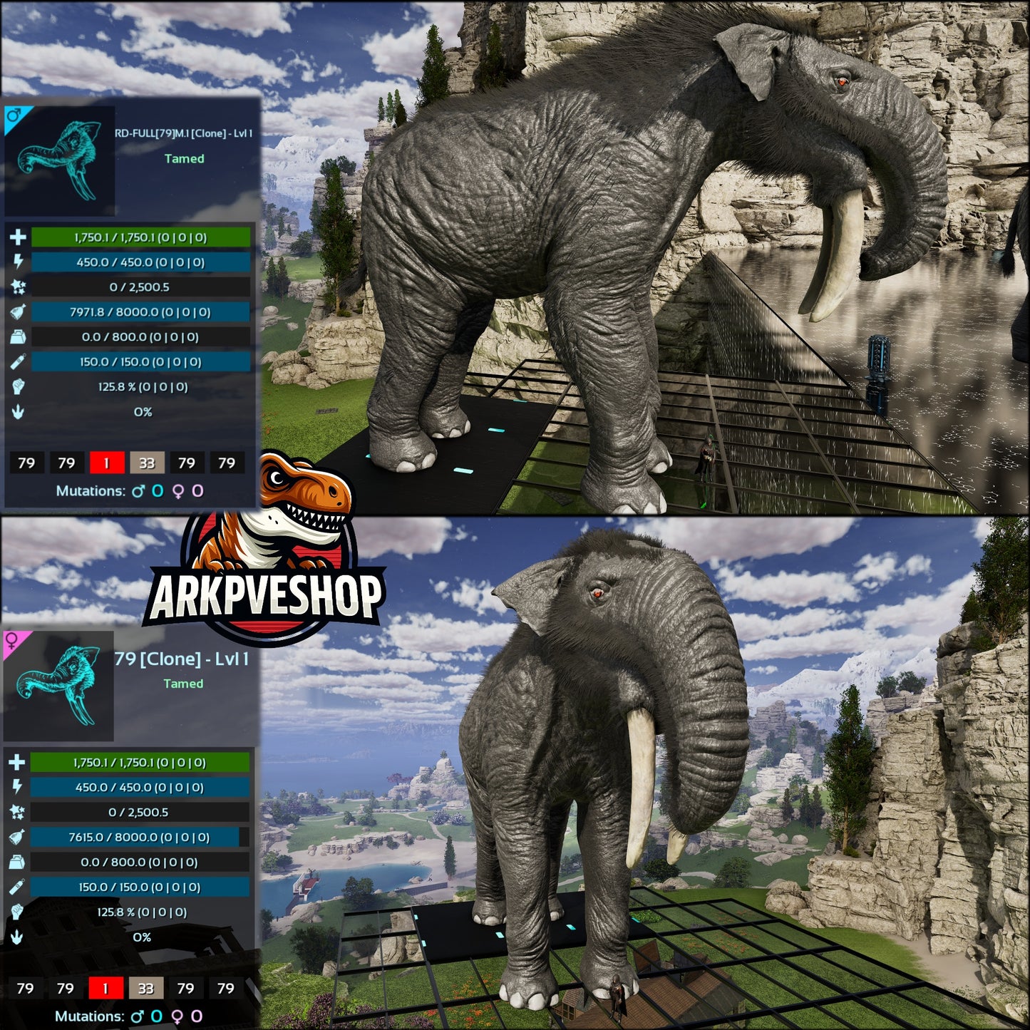 Deinotherium Lvl 1 Clone