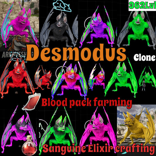 Desmodus Lvl362 696Melee Clone