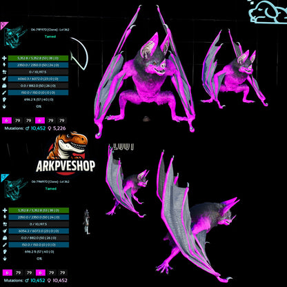 Desmodus Lvl362 696Melee Clone