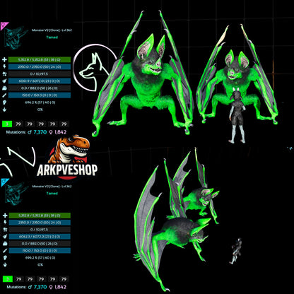 Desmodus Lvl362 696Melee Clone