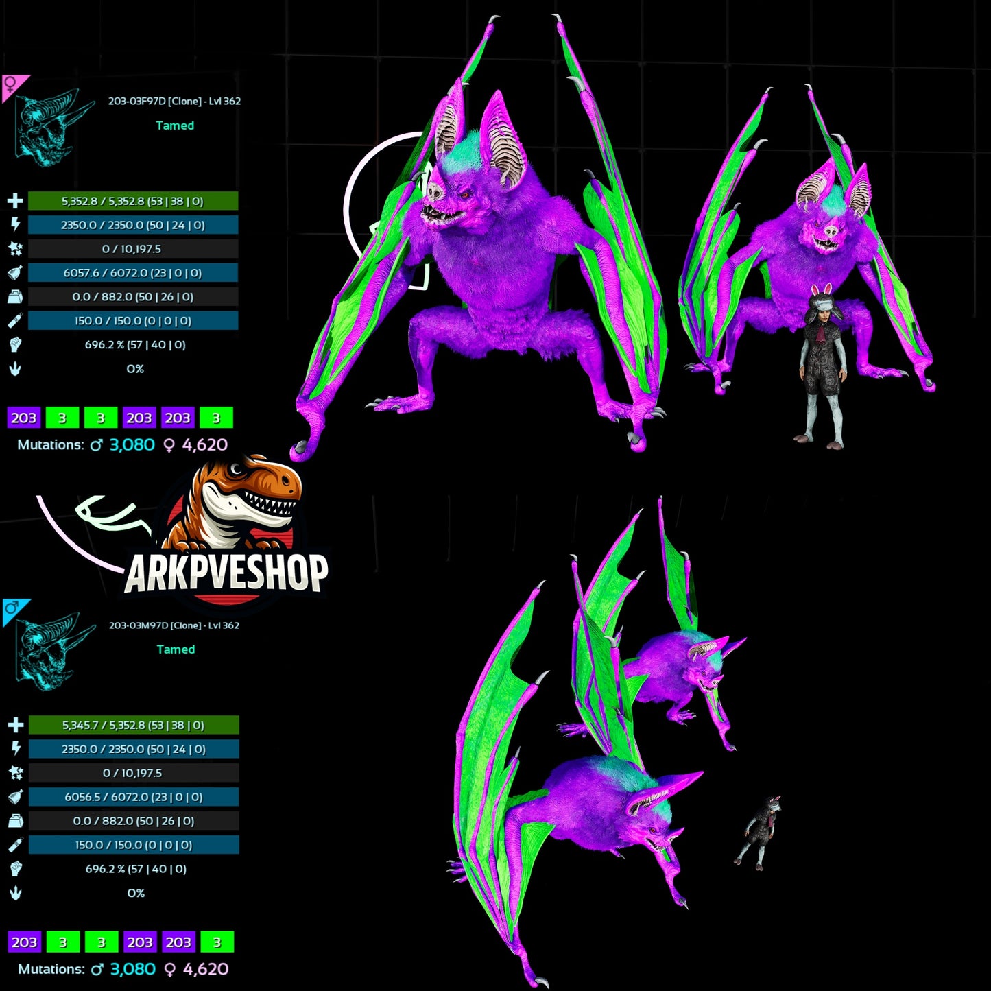 Desmodus Lvl362 696Melee Clone