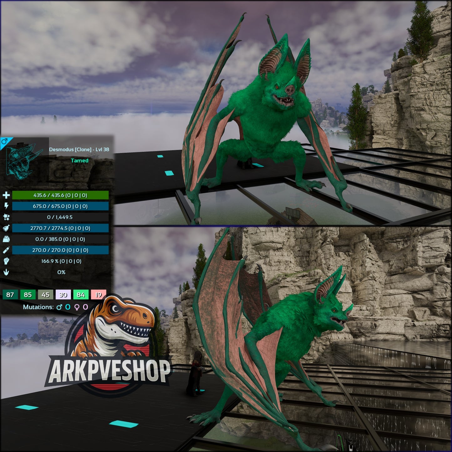 Desmodus Low&High Lvl Clone