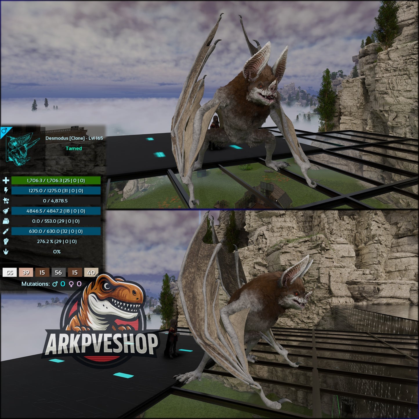 Desmodus Low&High Lvl Clone