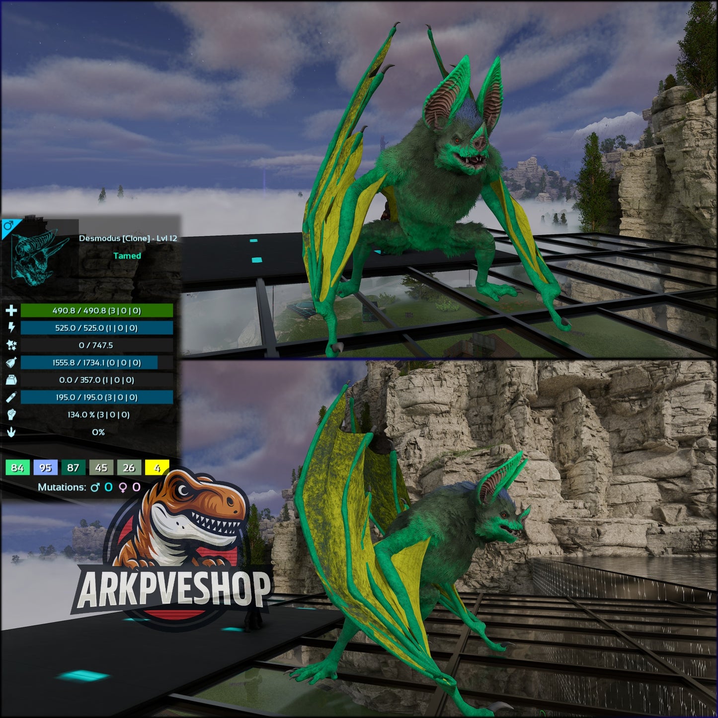 Desmodus Low&High Lvl Clone