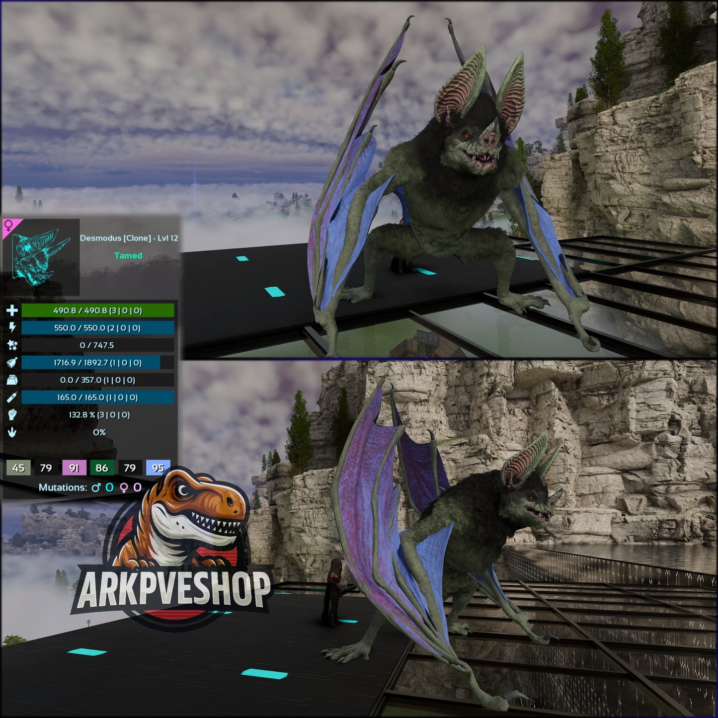 Desmodus Low&High Lvl Clone