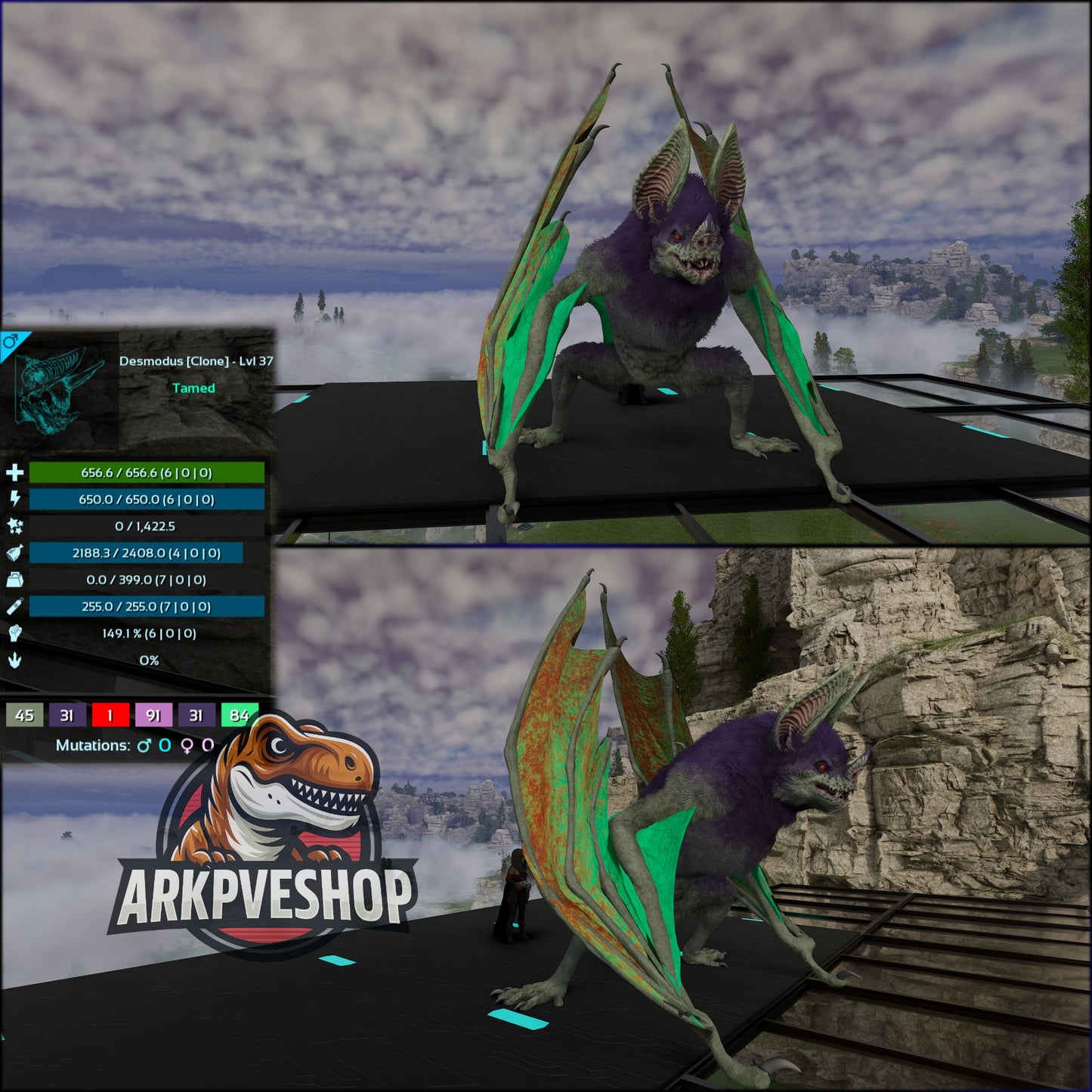 Desmodus Low&High Lvl Clone