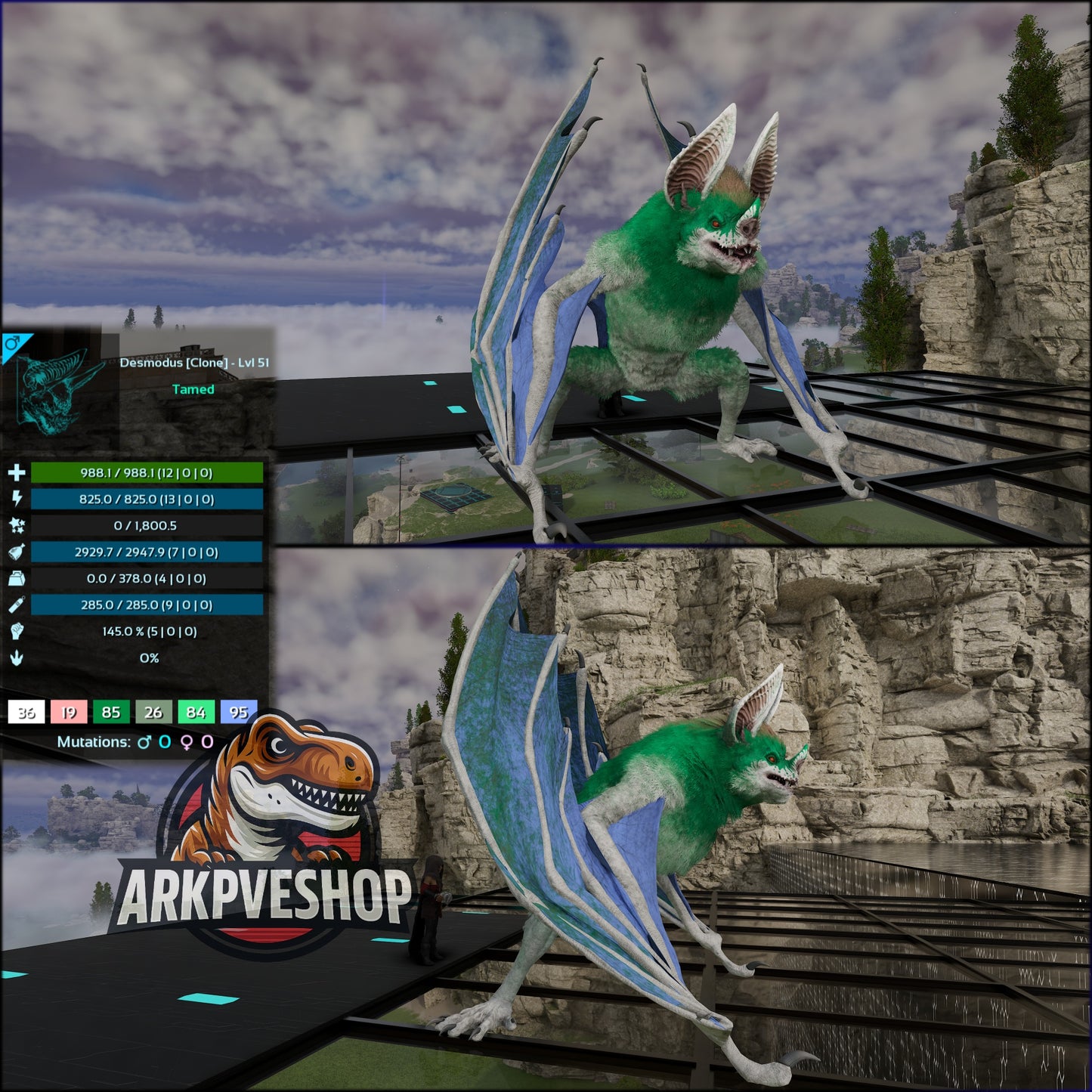 Desmodus Low&High Lvl Clone