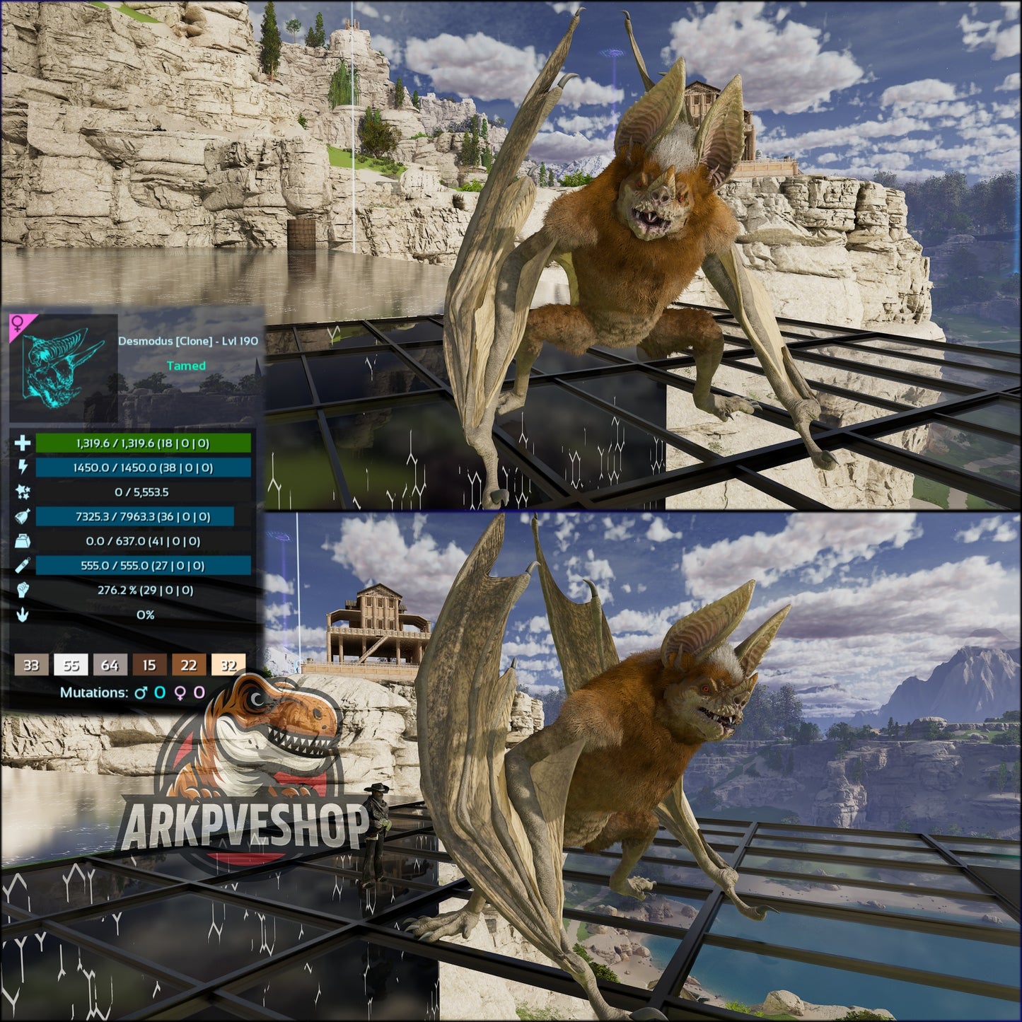 Desmodus Low&High Lvl Clone