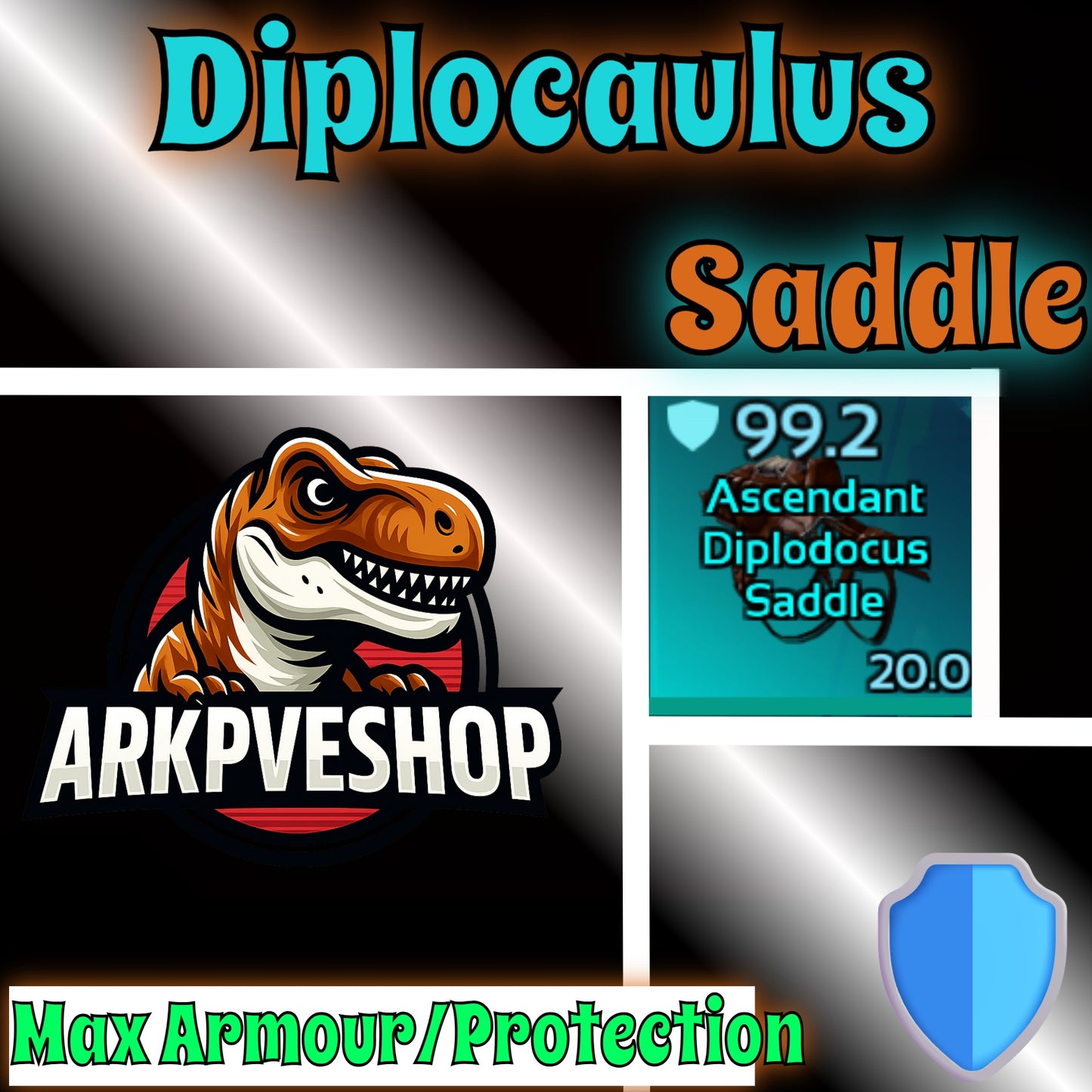 Crafted Saddles Max Armour, Protection