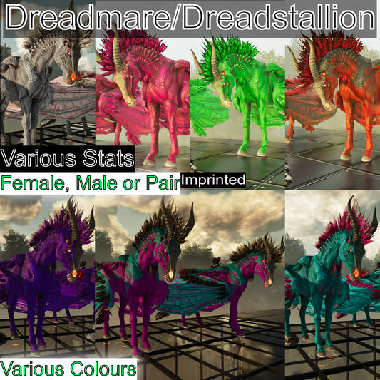 Dreadstallion / Dreadmare 362 Level / HIGH STATS