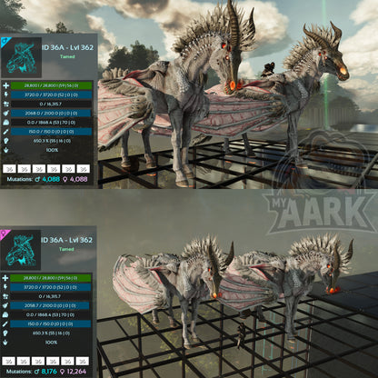 🏷️ Dreadstallion / Dreadmare 362 Level / HIGH STATS 🏷️