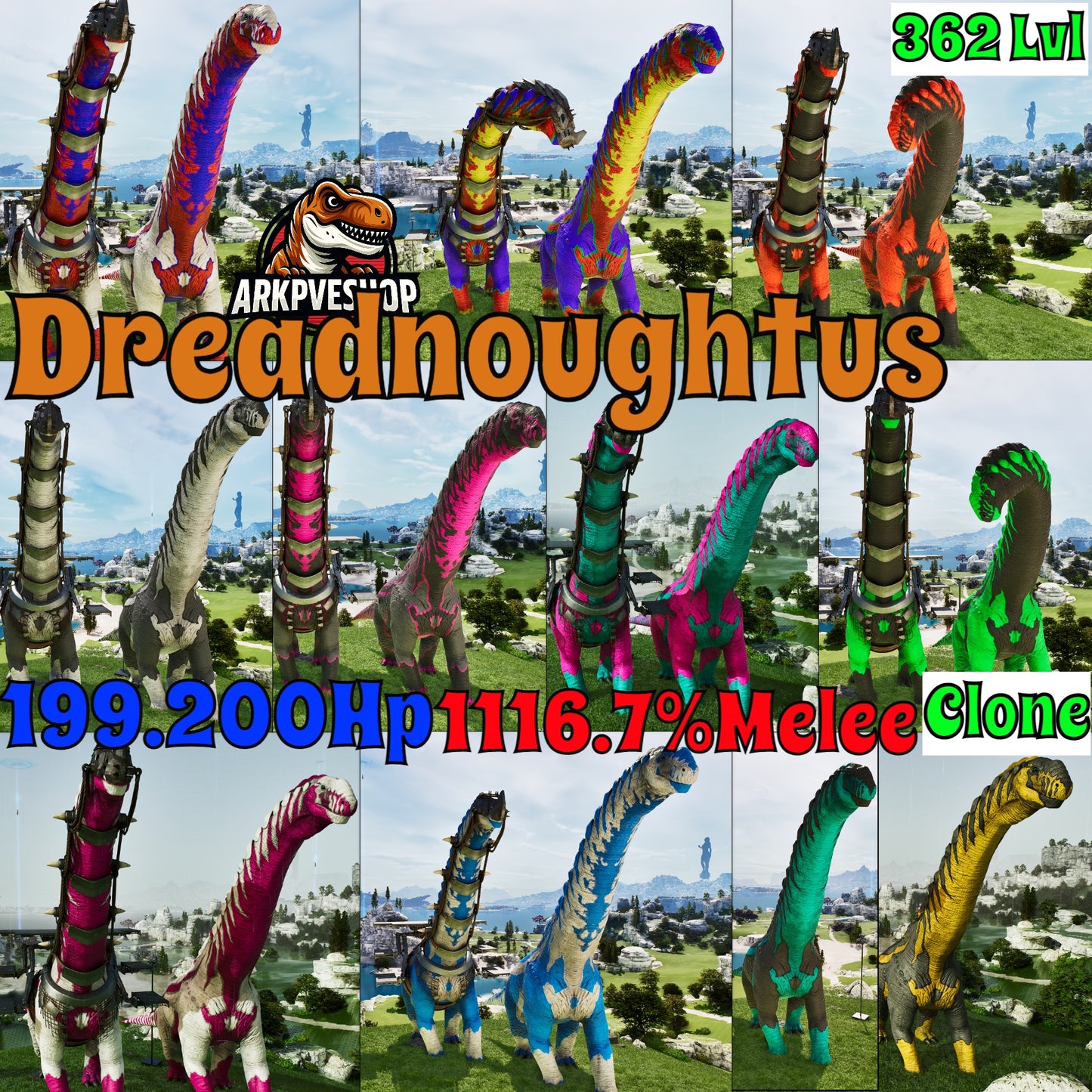 Dreadnoughtus Dreadno 362Lvl