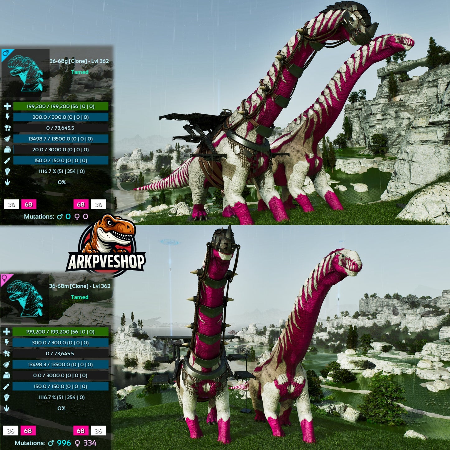 Dreadnoughtus Dreadno 362Lvl