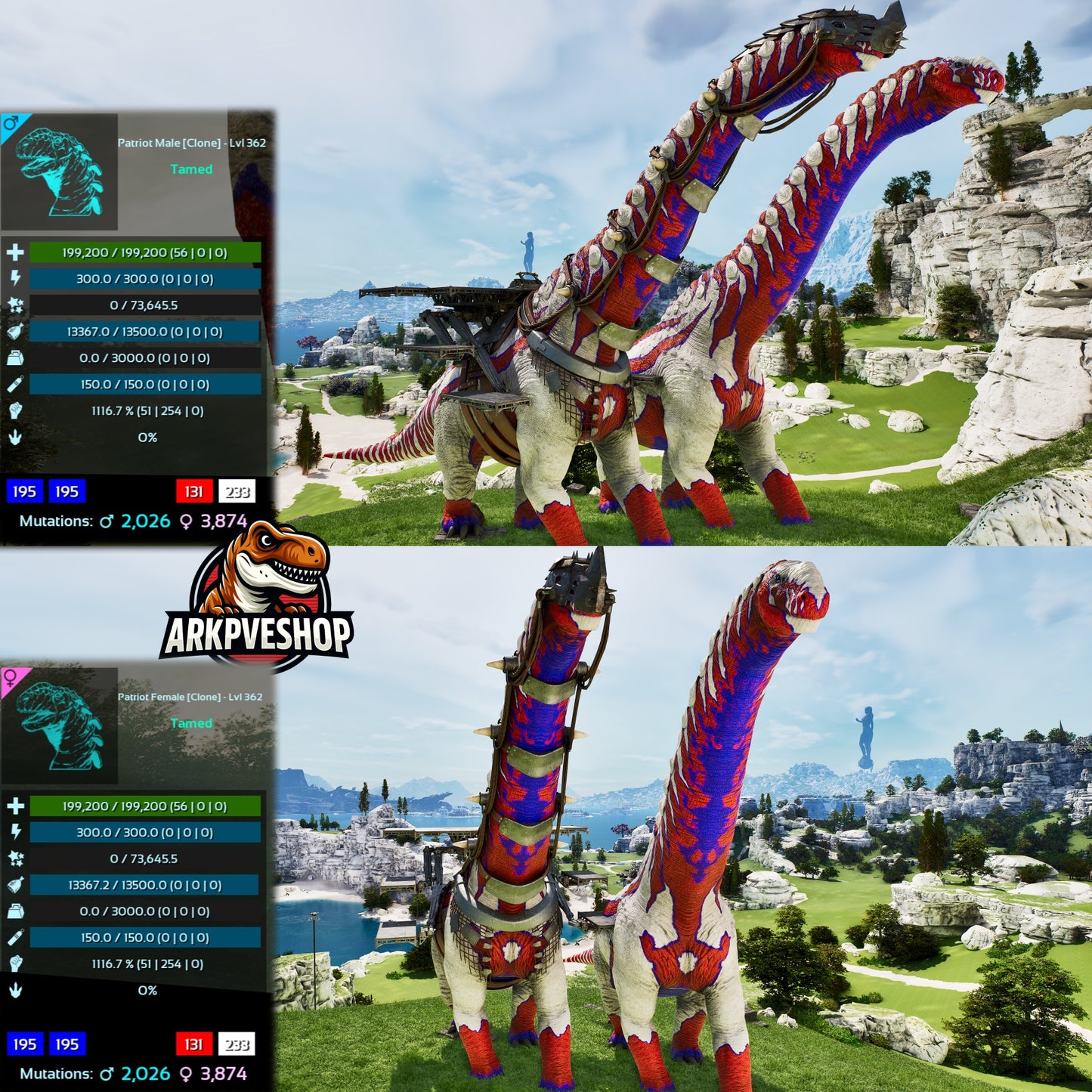 Dreadnoughtus Dreadno 362Lvl