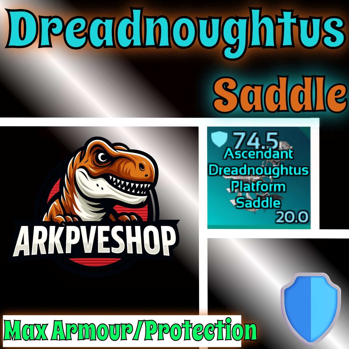 Crafted Saddles Max Armour, Protection