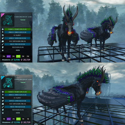 Dreadstallion / Dreadmare 362Lvl 2315%m or 2872Weight