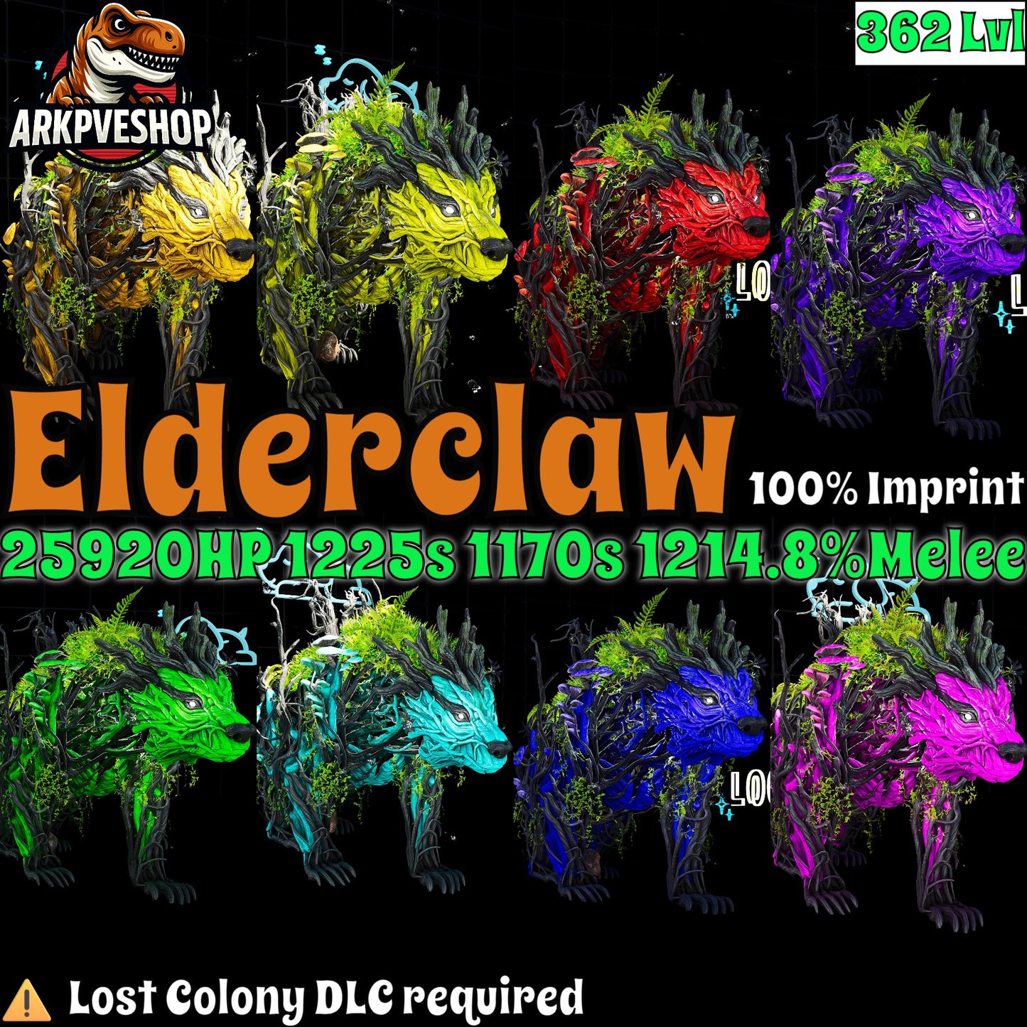 Elderclaw 362Lvl