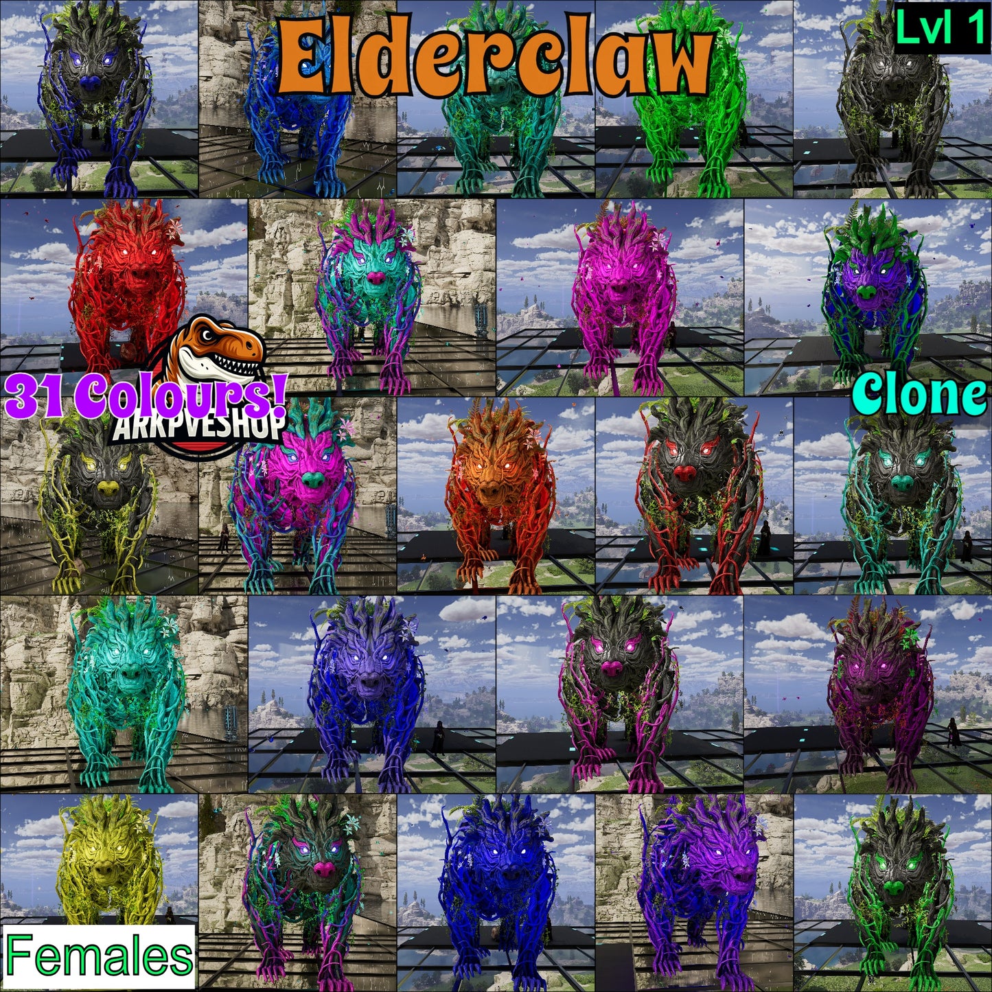 Elderclaw Lvl 1 Clone