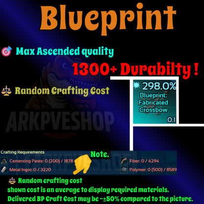 Lost Colony Blueprint BP