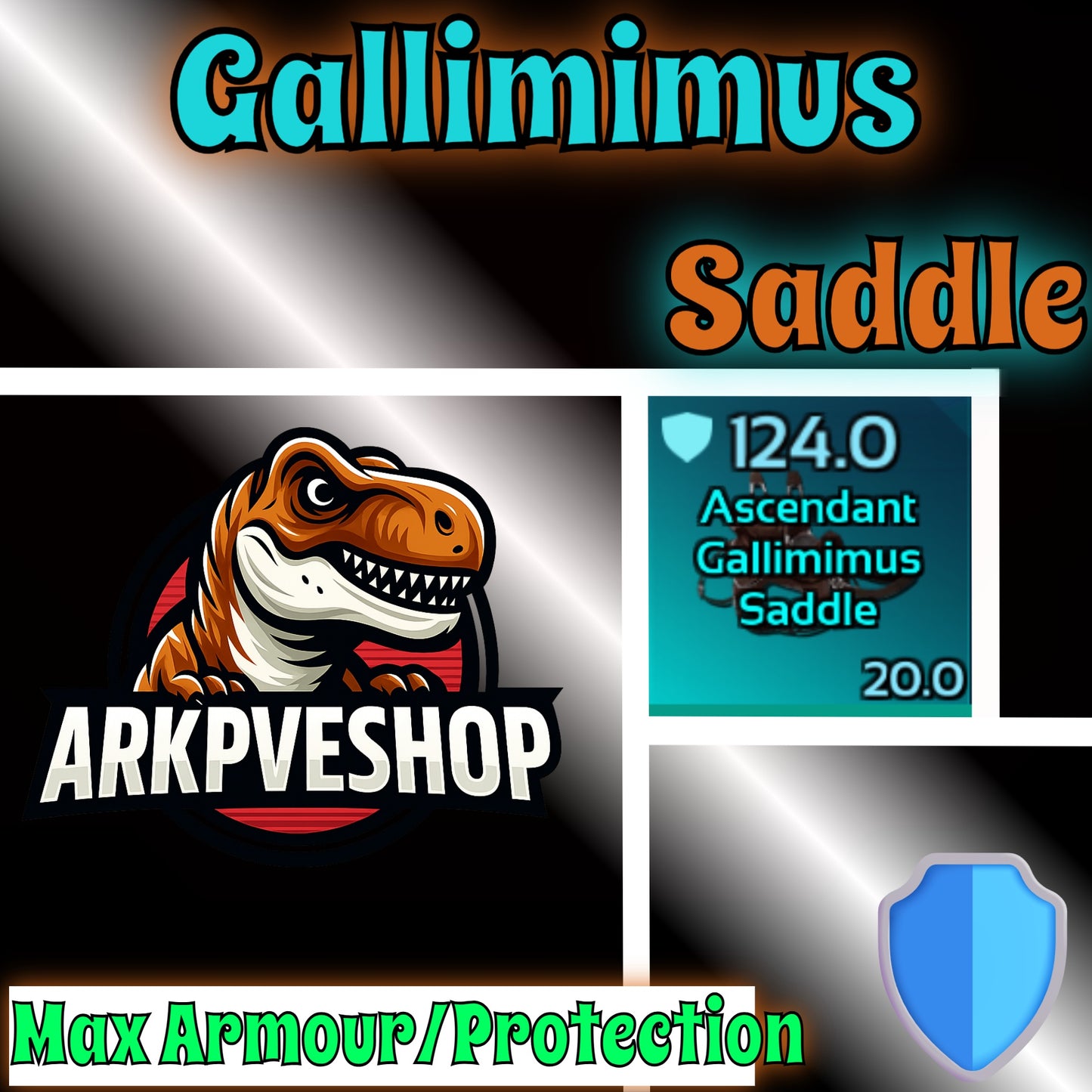 Crafted Saddles Max Armour, Protection
