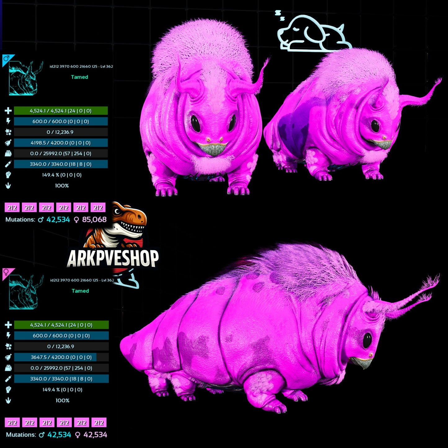 Gasbag 362Lvl Top Weight