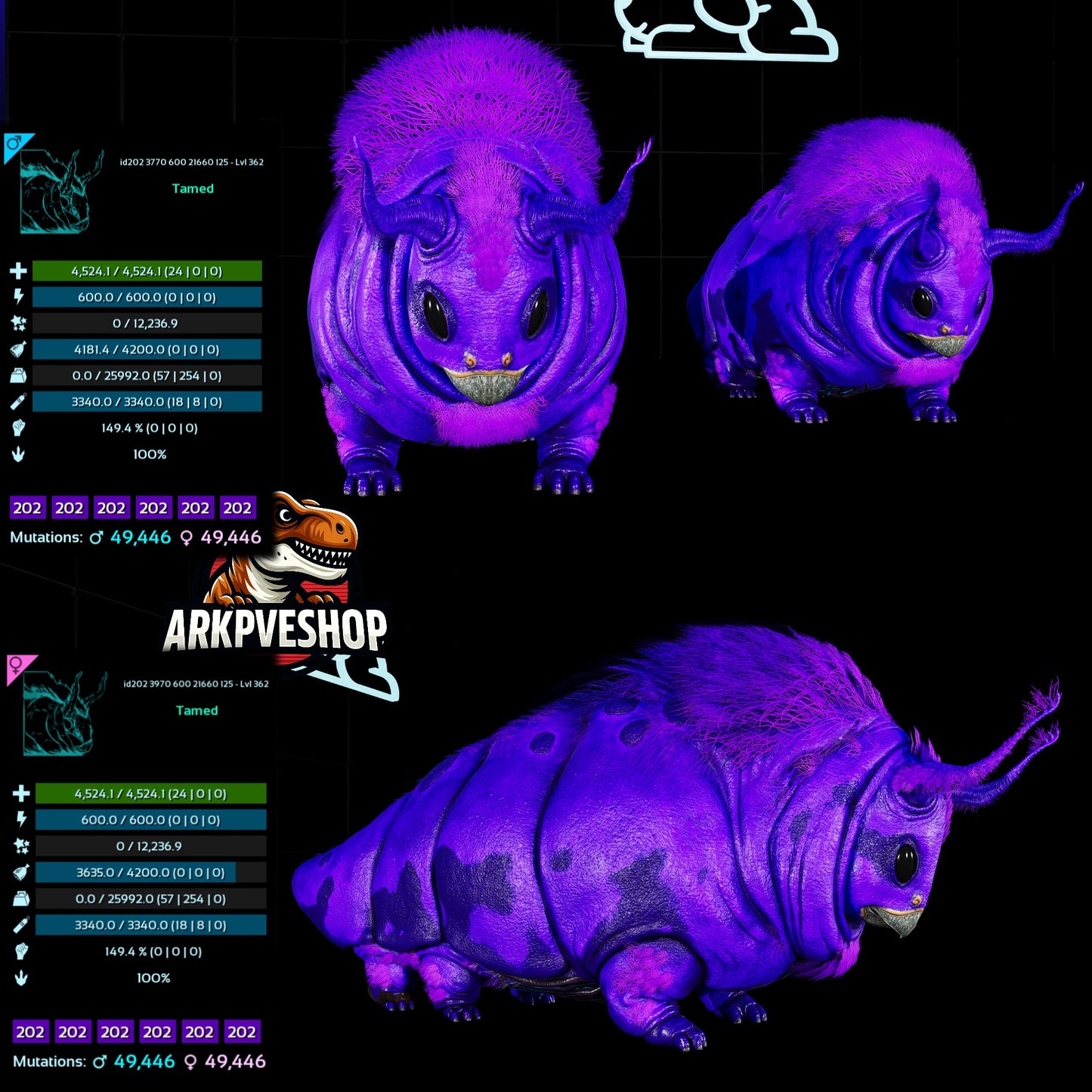 Gasbag 362Lvl Top Weight