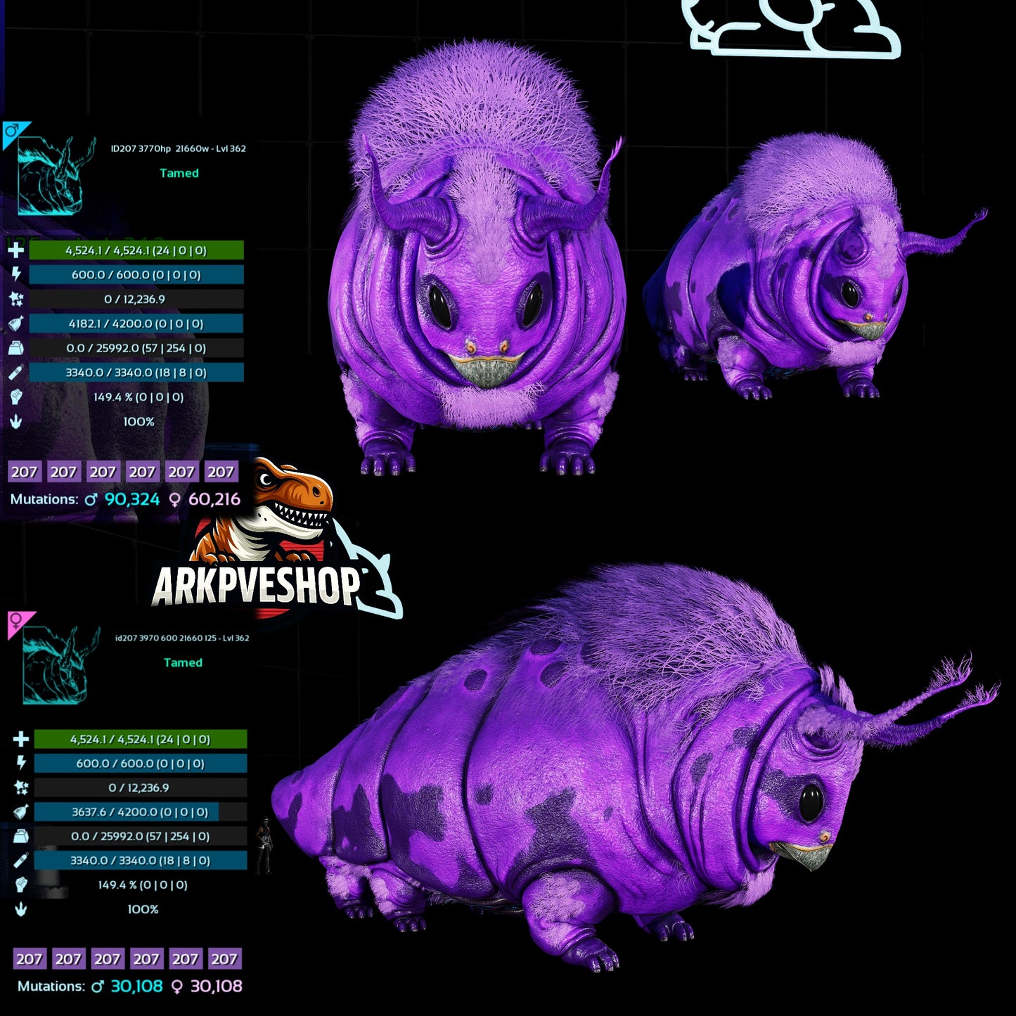 Gasbag 362Lvl Top Weight