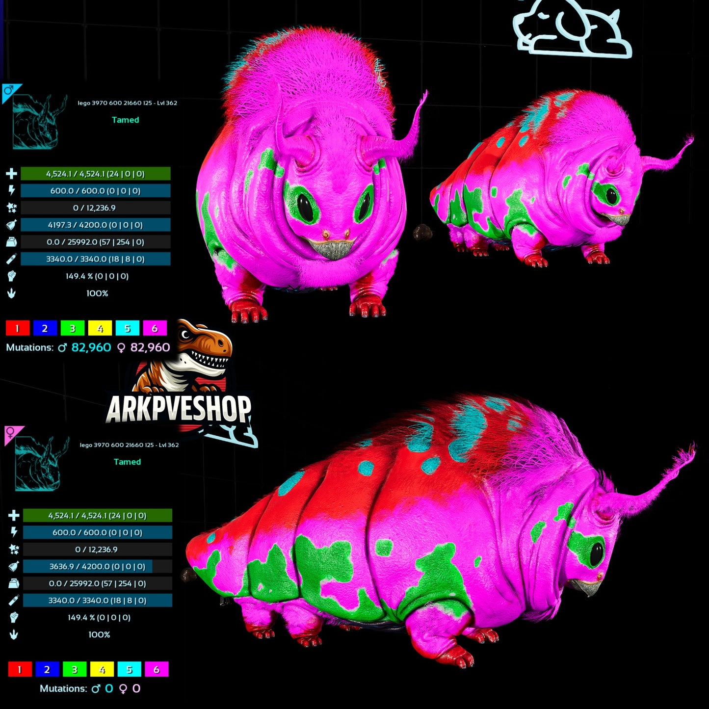 Gasbag 362Lvl Top Weight