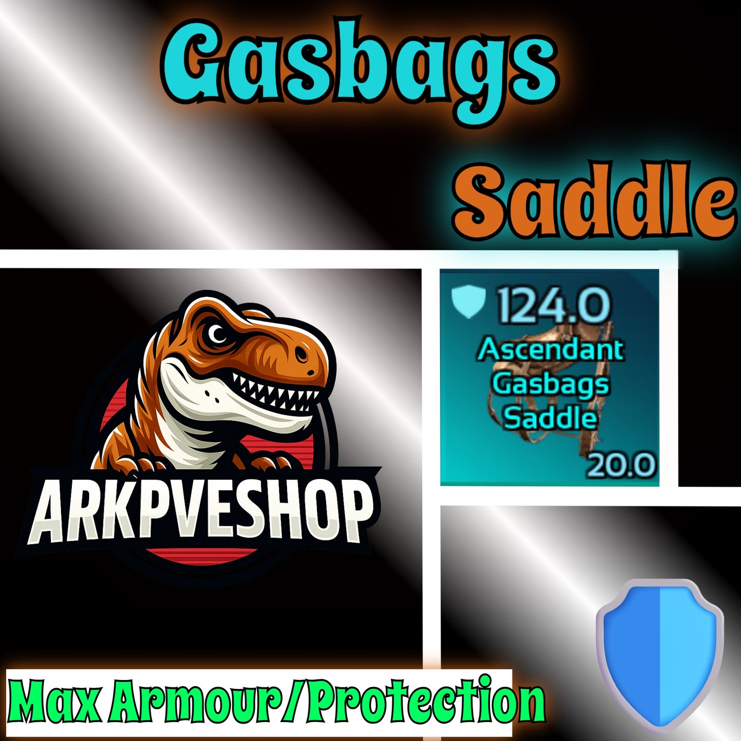 Crafted Saddles Max Armour, Protection