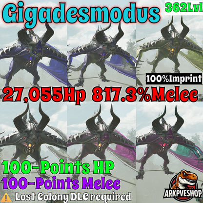 Gigadesmodus Lvl 362