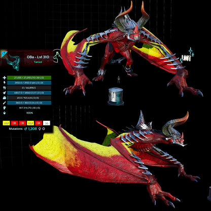 Gigadesmodus Adults best Stats include