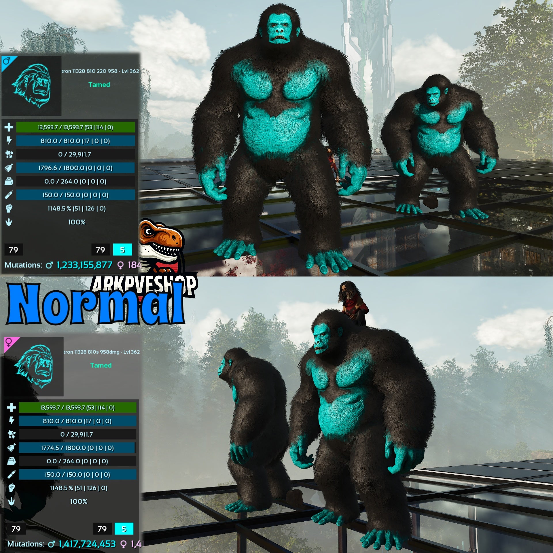 Aberrant or Normal Gigantopithecus – My Ark Ascended