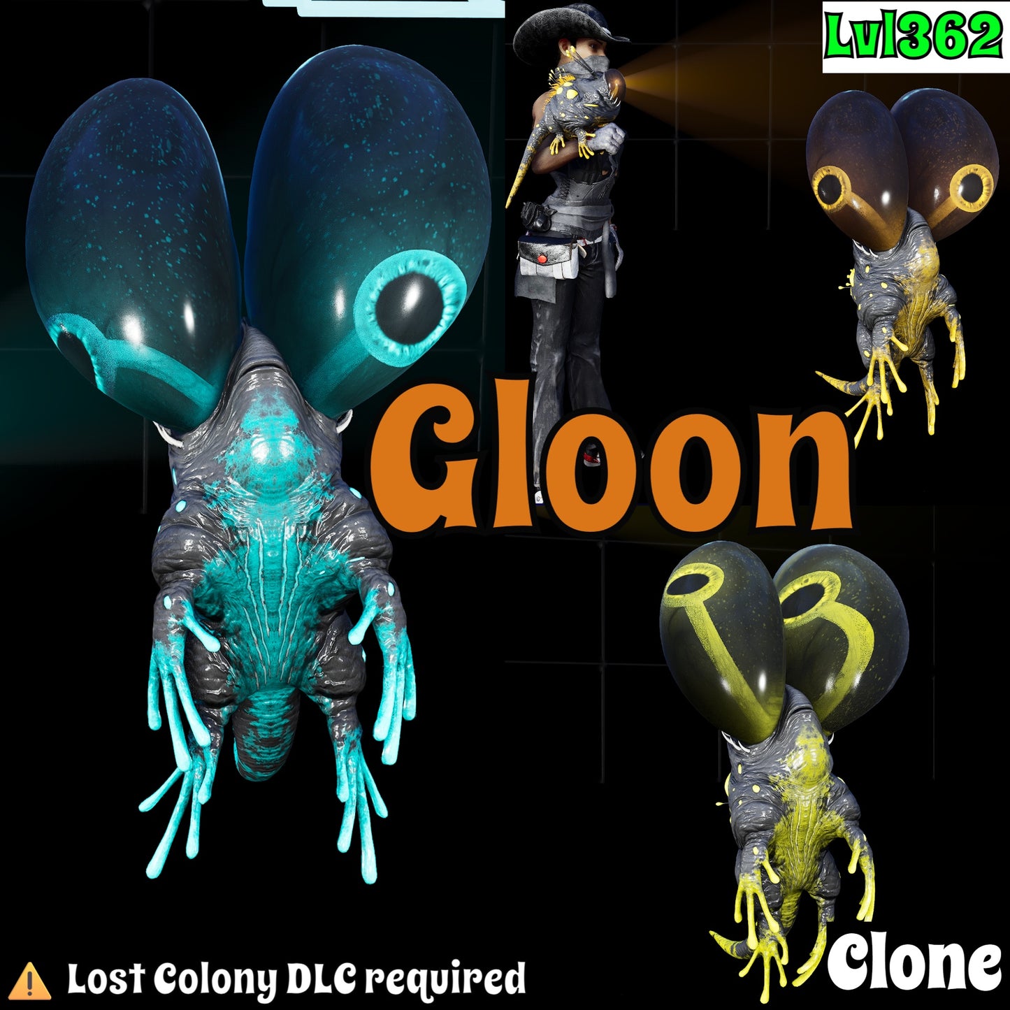 Gloon Colour 362Lvl Clone