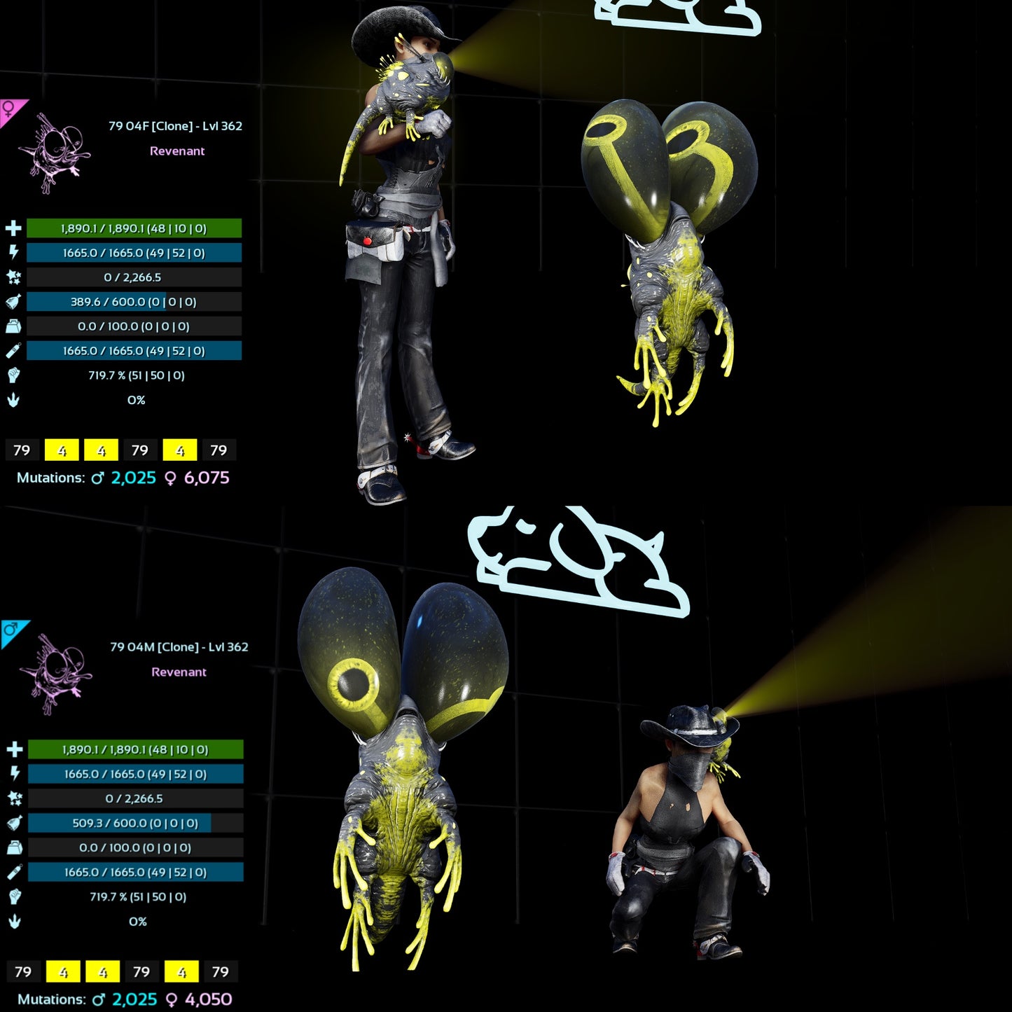 Gloon Colour 362Lvl Clone