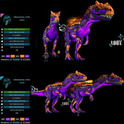 Halloween Dino Pairs Clone