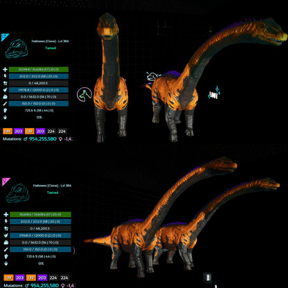 Halloween Dino Pairs Clone