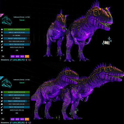Halloween Dino Pairs Clone