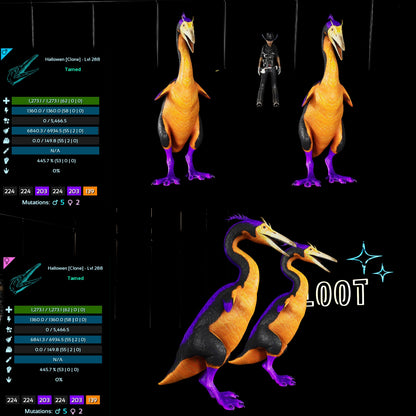 Halloween Dino Pairs Clone