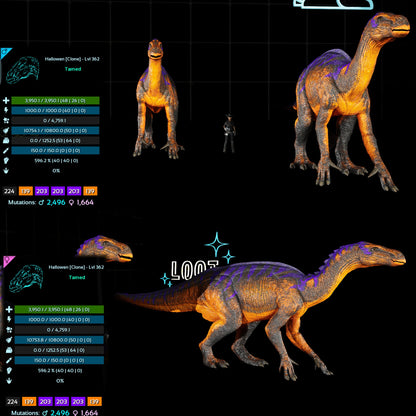 Halloween Dino Pairs Clone