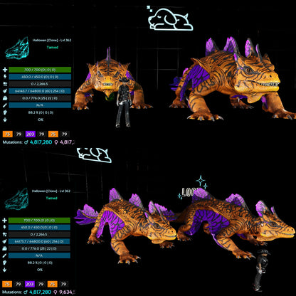 Halloween Dino Pairs Clone