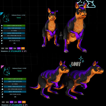 Halloween Dino Pairs Clone