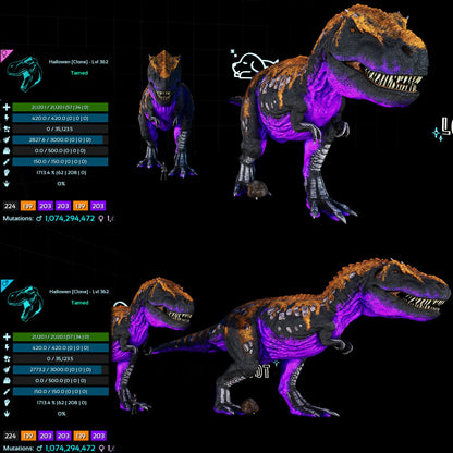 Halloween Dino Pairs Clone