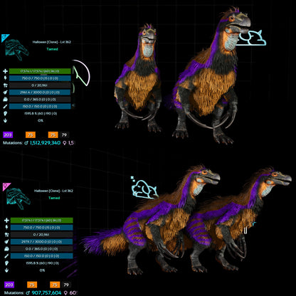 Halloween Dino Pairs Clone