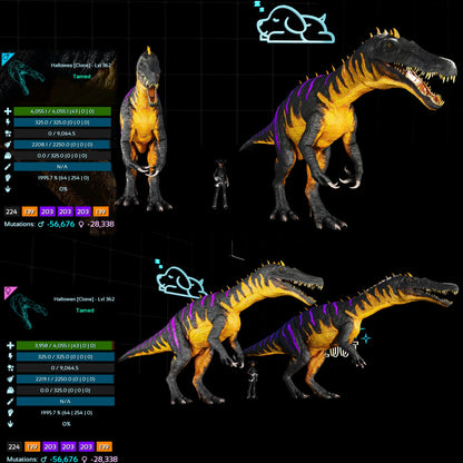Halloween Dino Pairs Clone