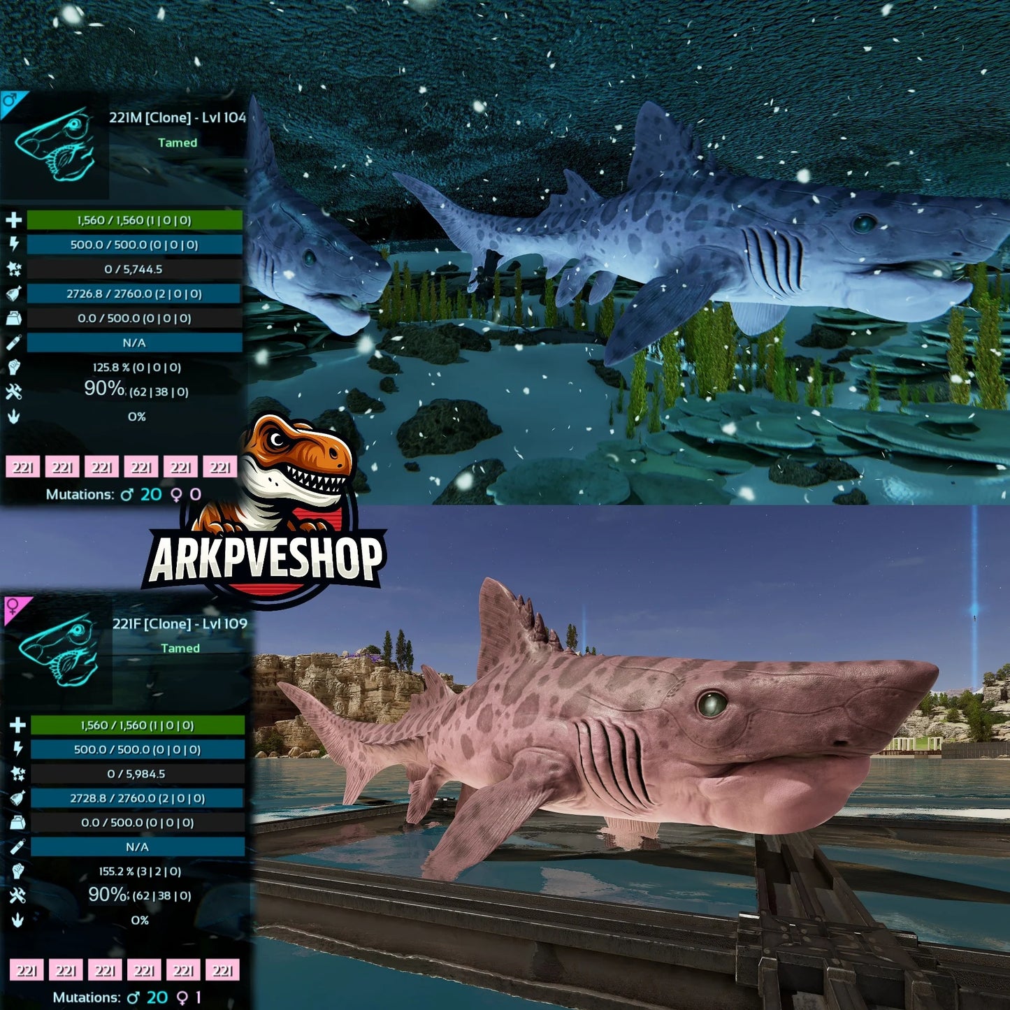 Helicoprion 90% Max Craft Colour Clone