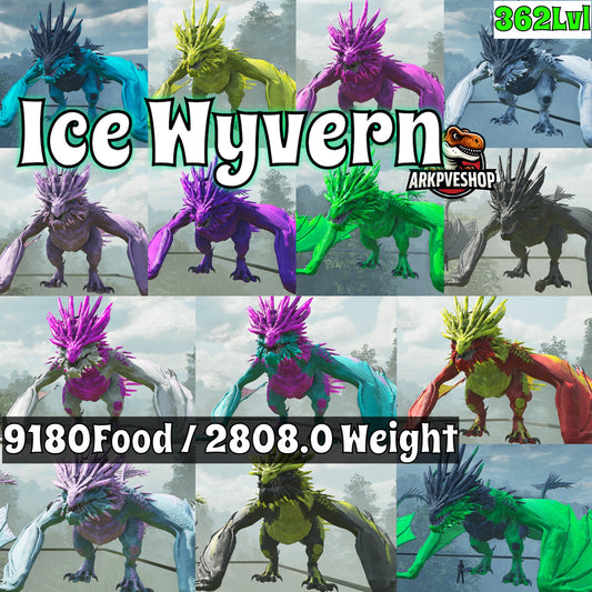 Ice Wyvern 4.200Hp 9180Food 2808.0Weight
