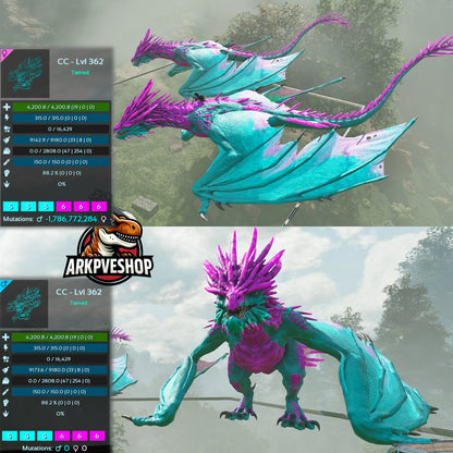 Ice Wyvern 4.200Hp 9180Food 2808.0Weight