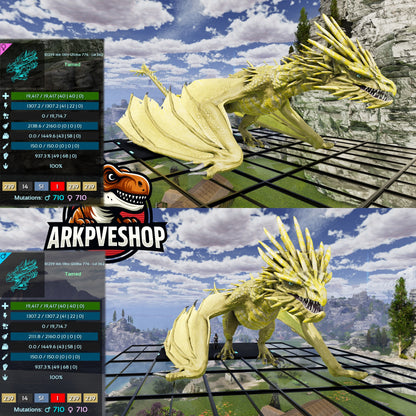 Ice Wyvern 362Lvl Imprinted Many Colours