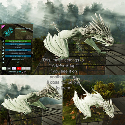 Ice Wyvern Clone High LVL Dragon